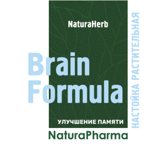 Настойка растительная Brain Formula Улучшение памяти